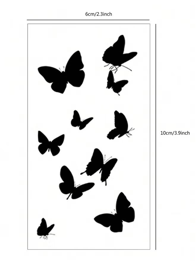 MANBO 30 Designs Disposable Temporary Tattoos,  Toy Tattoo Stickers - Image 2